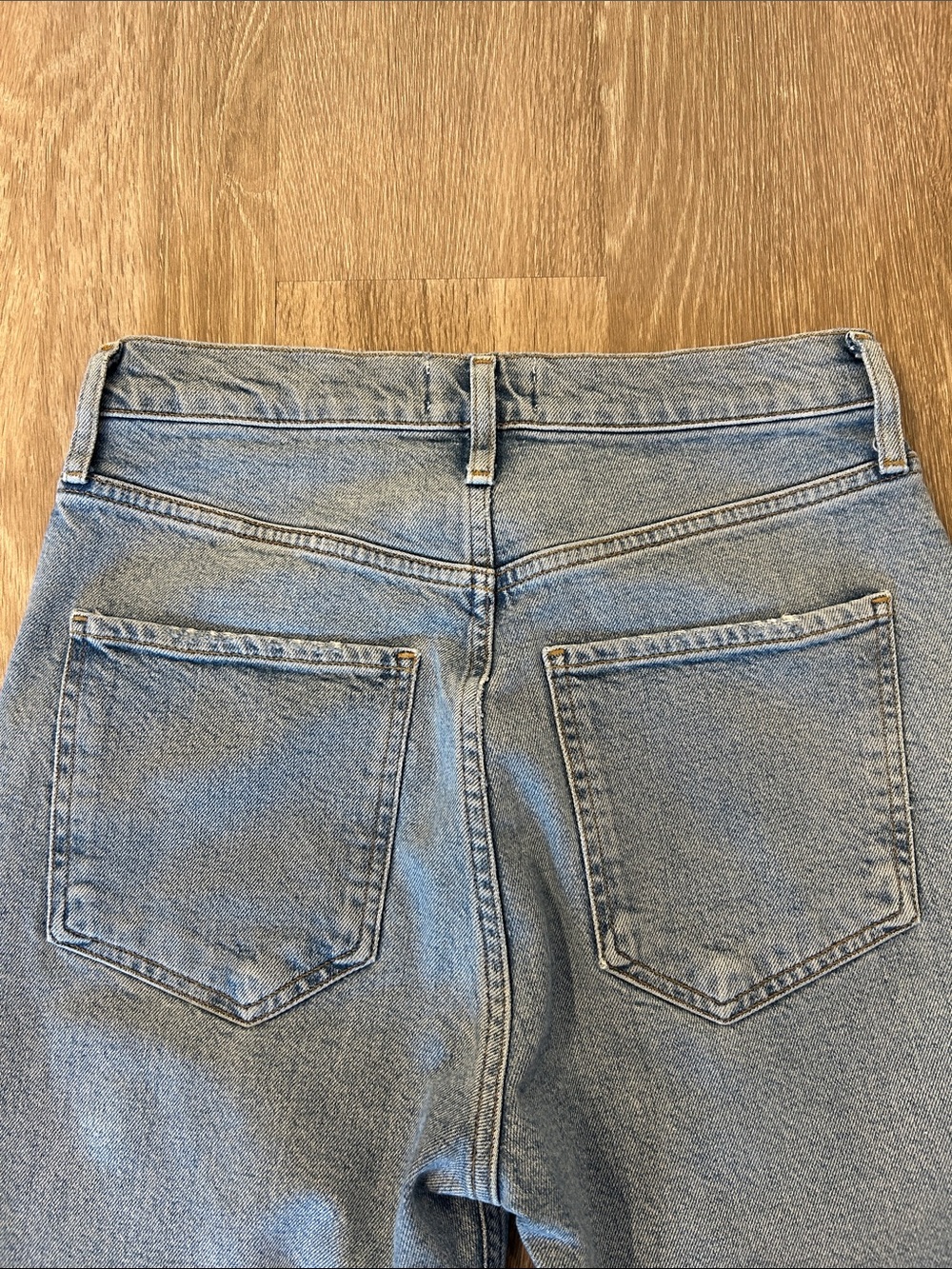 Agolde - Riley High Rise Straight Jeans - Picture 5 of 7